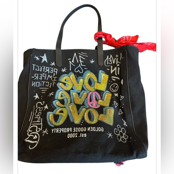 Golden Goose Canvas Tote - Picture 9 of 9
